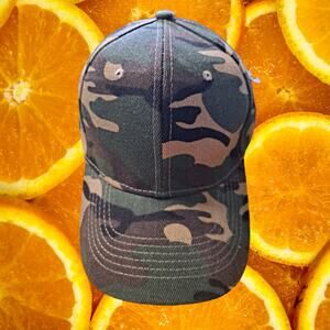 NWOT DF Camo Hook and Loop Closure Adjustable Baseball Hat Cap
